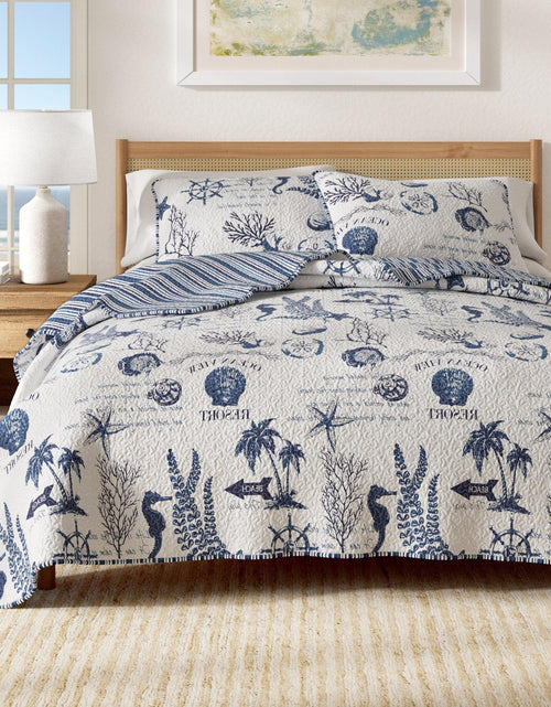Load image into Gallery viewer, Coastal Quilt - Catalina Collection
