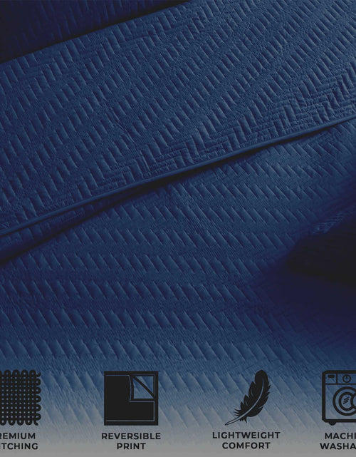 Load image into Gallery viewer, Herringbone Stitched Quilt - Louise Collection
