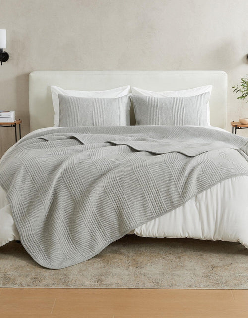 Load image into Gallery viewer, Jersey Knit Quilt Set - Natalie Collection
