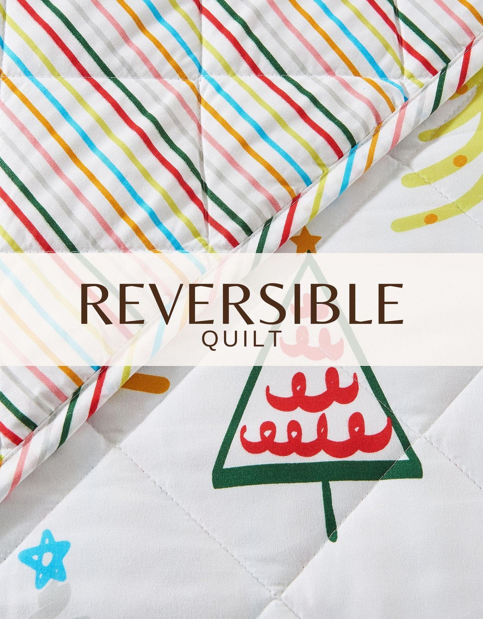 Colorful Holiday Quilt Set - Midnight Magic Collection