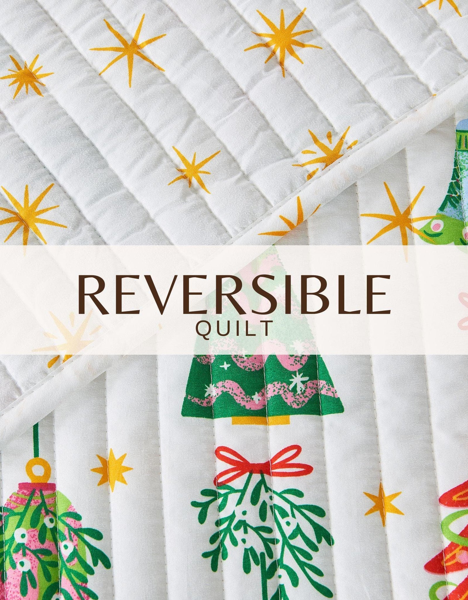 Colorful Holiday Quilt Set - Midnight Magic Collection