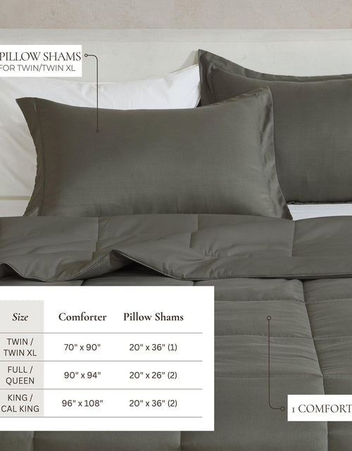 Load image into Gallery viewer, Reversible Comforter Set - Odette Collection

