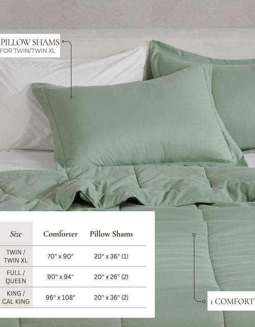 Load image into Gallery viewer, Reversible Comforter Set - Odette Collection

