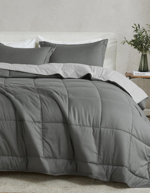 Load image into Gallery viewer, Reversible Comforter Set - Odette Collection
