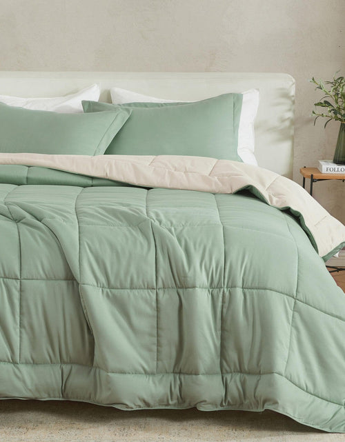 Load image into Gallery viewer, Reversible Comforter Set - Odette Collection
