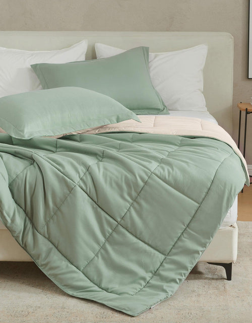 Load image into Gallery viewer, Reversible Comforter Set - Odette Collection
