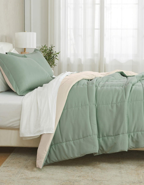Load image into Gallery viewer, Reversible Comforter Set - Odette Collection
