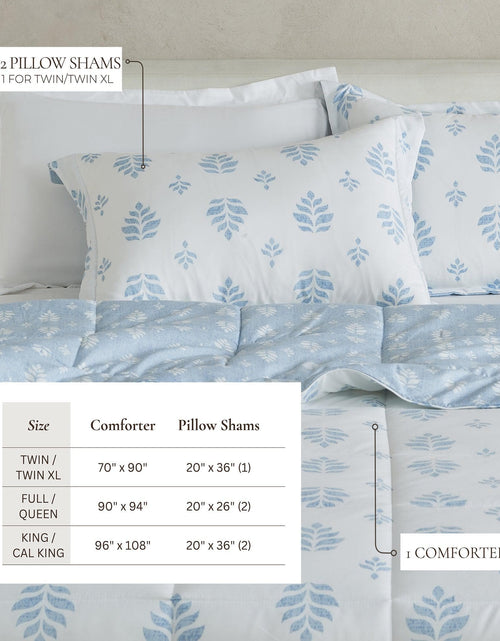 Load image into Gallery viewer, Reversible Comforter Set - Odette Collection

