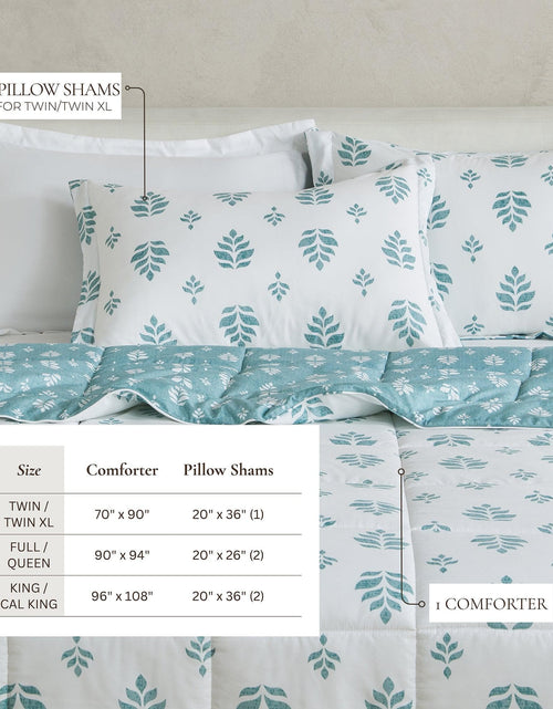 Load image into Gallery viewer, Reversible Comforter Set - Odette Collection
