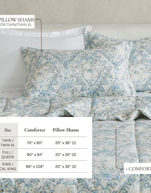 Load image into Gallery viewer, Reversible Comforter Set - Odette Collection

