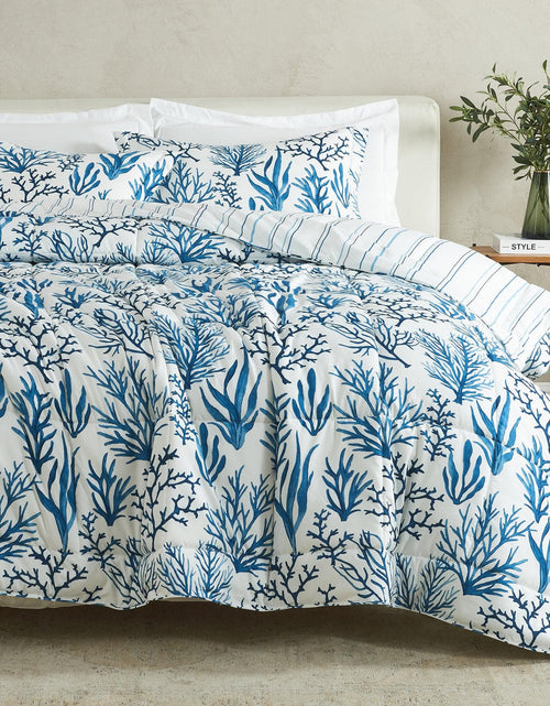 Load image into Gallery viewer, Reversible Comforter Set - Odette Collection
