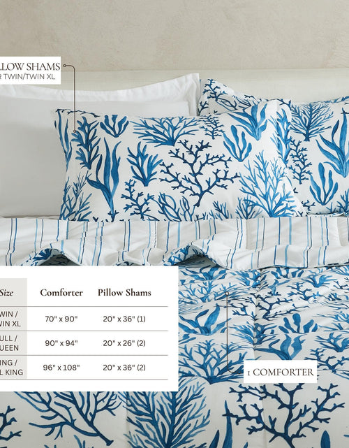 Load image into Gallery viewer, Reversible Comforter Set - Odette Collection
