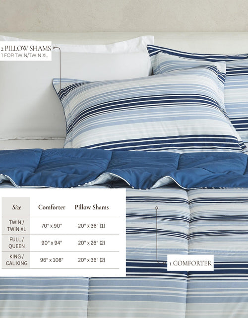 Load image into Gallery viewer, Reversible Comforter Set - Odette Collection
