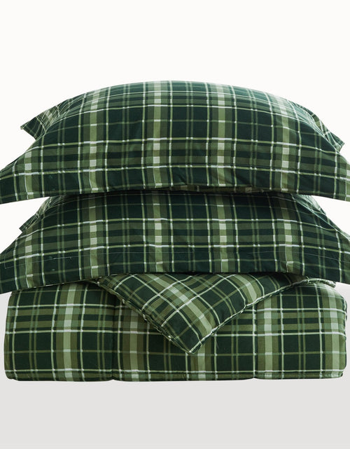 Load image into Gallery viewer, Reversible Christmas Comforter and Sham Set - Holiday / Lodge Odette Collection
