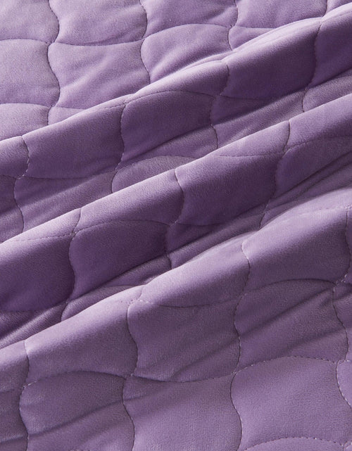 Load image into Gallery viewer, Velvet Box-Stitched Quilt Set - Vivica Collection
