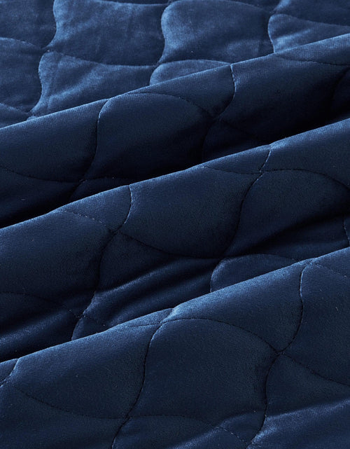 Load image into Gallery viewer, Velvet Box-Stitched Quilt Set - Vivica Collection
