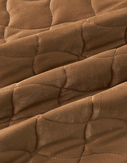 Load image into Gallery viewer, Velvet Box-Stitched Quilt Set - Vivica Collection
