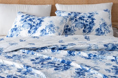 Watercolor Leaves Quilt Set - Jacqueline Collection