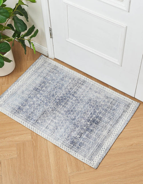Load image into Gallery viewer, Distressed Moroccan Machine Washable Accent Rug 2' x 3' - Neve Collection
