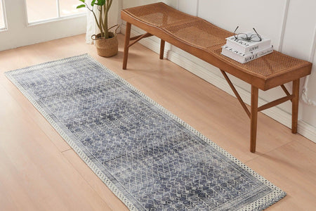 Distressed Moroccan Machine Washable Accent Runner 2'4" x 7' - Neve Collection