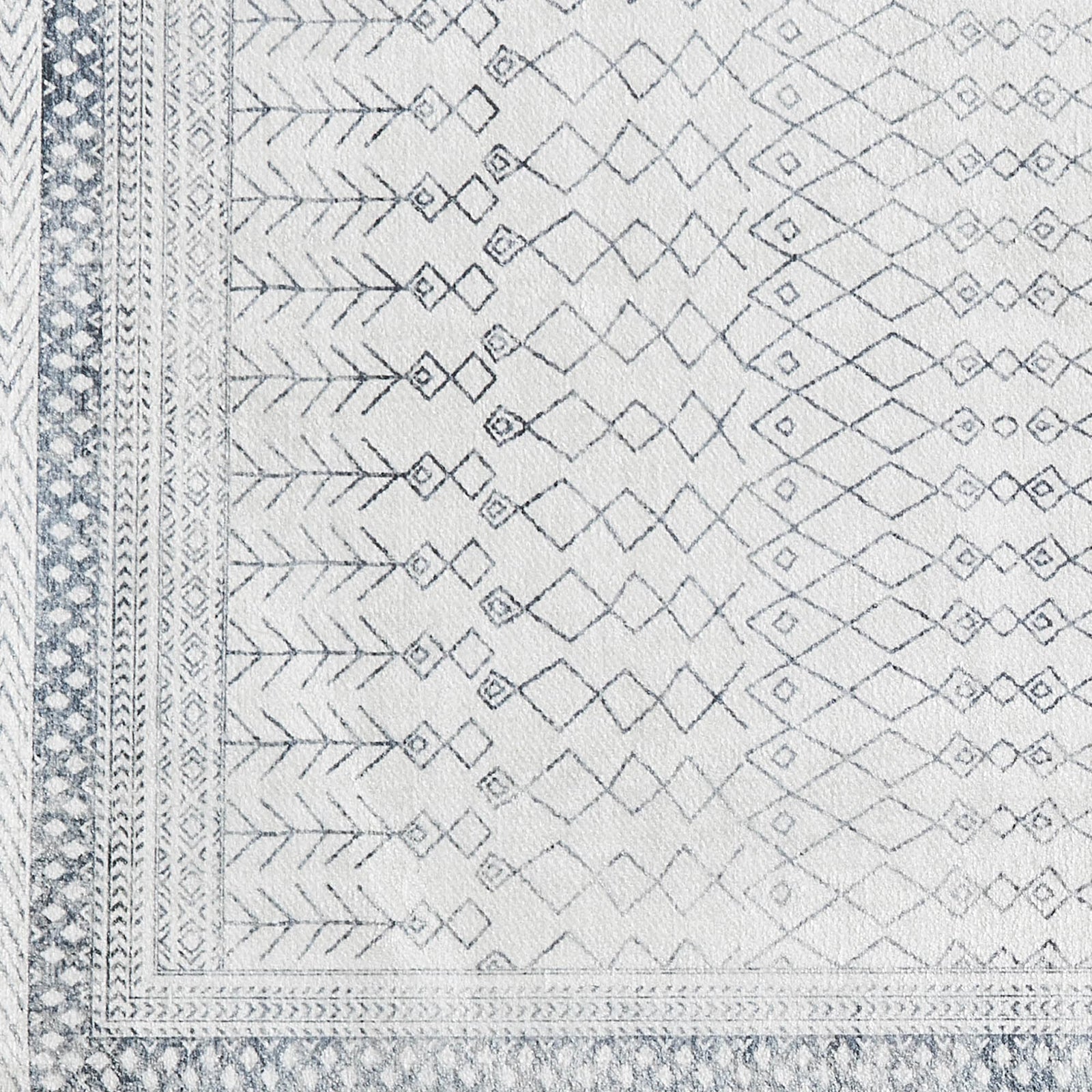Distressed Moroccan Machine Washable Accent Runner 2'4" x 7' - Neve Collection