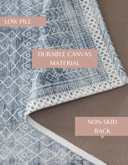 Load image into Gallery viewer, Distressed Moroccan Machine Washable Accent Area Rug 3' x 5' - Neve Collection
