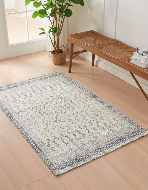 Load image into Gallery viewer, Distressed Moroccan Machine Washable Accent Area Rug 3' x 5' - Neve Collection

