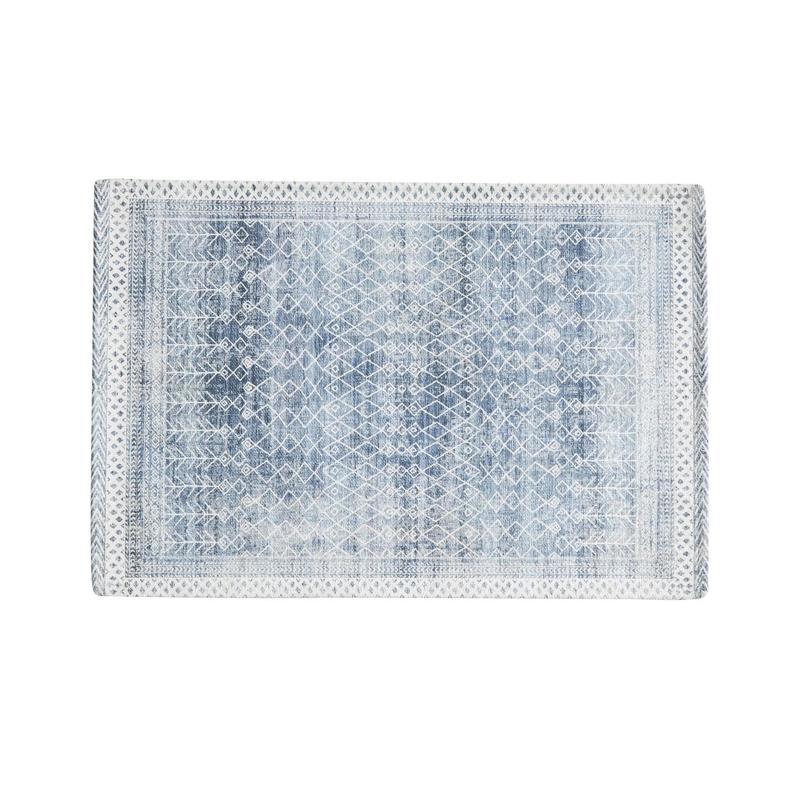 Distressed Moroccan Machine Washable Accent Area Rug 5' x 7' - Neve Collection