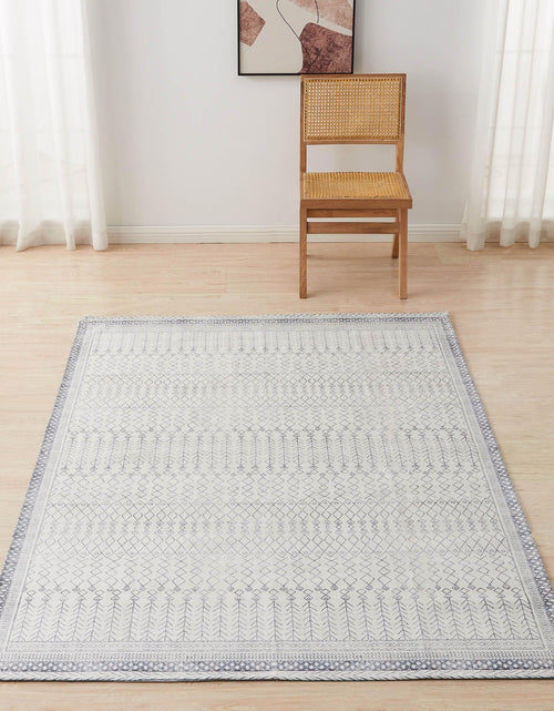 Load image into Gallery viewer, Distressed Moroccan Machine Washable Accent Area Rug 5' x 7' - Neve Collection
