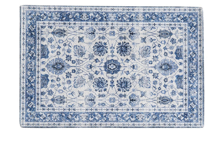 Floral Machine Washable Accent Area Rug 5' x 7' - Matra Collection