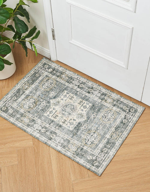 Load image into Gallery viewer, Medallion Machine Washable Accent Rug 2' x 3' - Nava Collection
