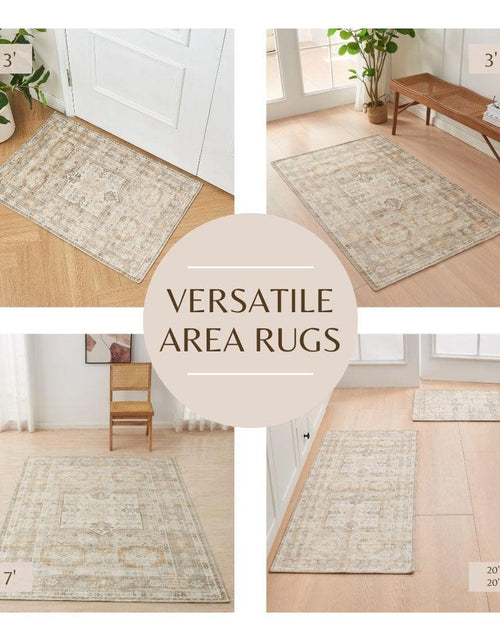 Load image into Gallery viewer, Medallion Machine Washable Accent Rug 2' x 3' - Nava Collection
