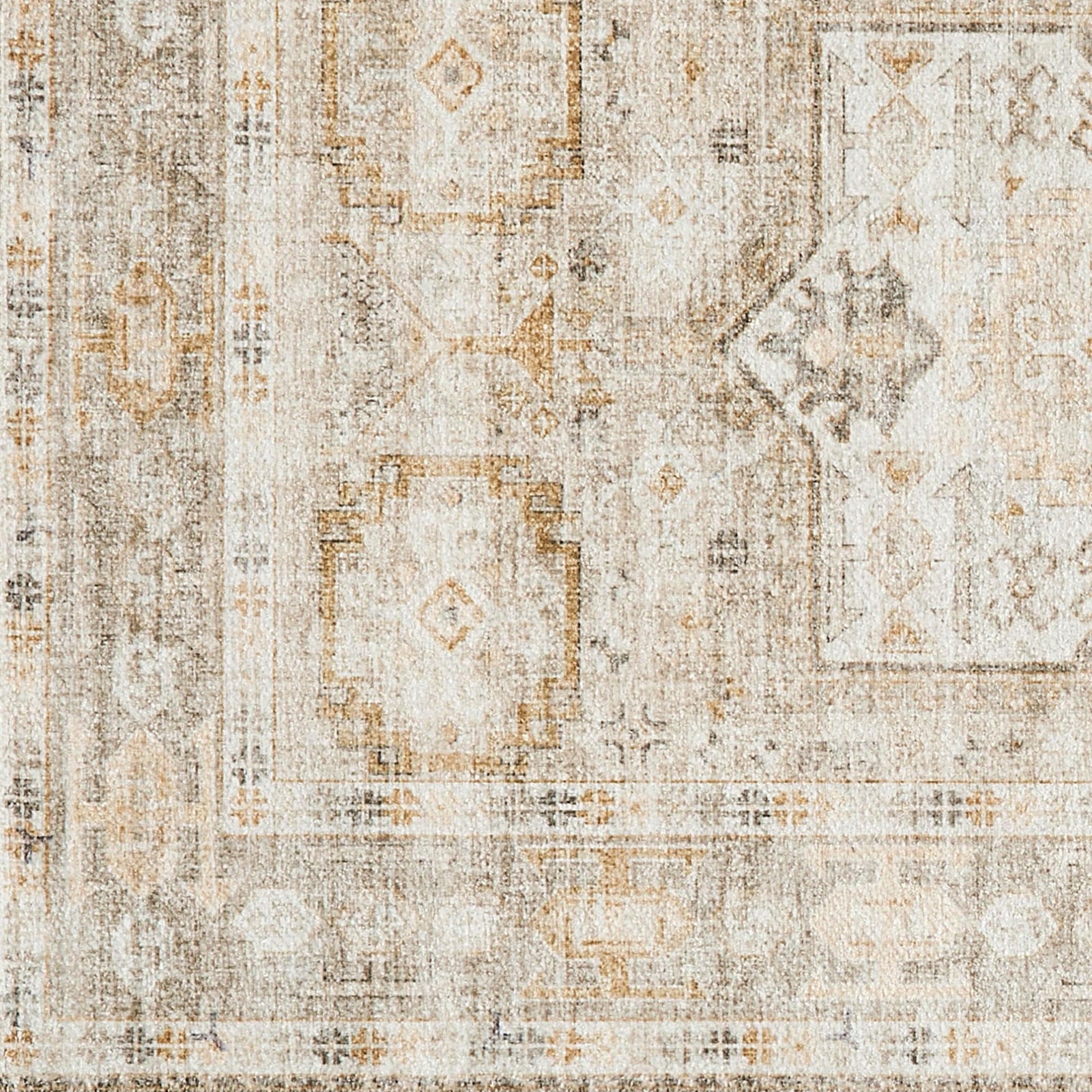 Medallion Machine Washable Accent Rug 2' x 3' - Nava Collection