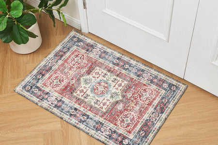 Medallion Machine Washable Accent Rug 2' x 3' - Nava Collection