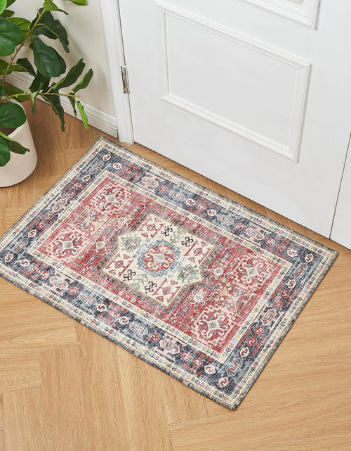 Load image into Gallery viewer, Medallion Machine Washable Accent Rug 2' x 3' - Nava Collection
