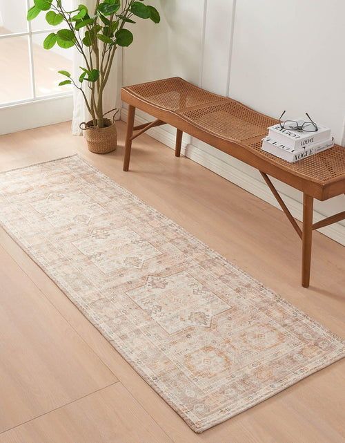 Load image into Gallery viewer, Medallion Machine Washable Accent Runner 2'4" x 7' - Nava Collection
