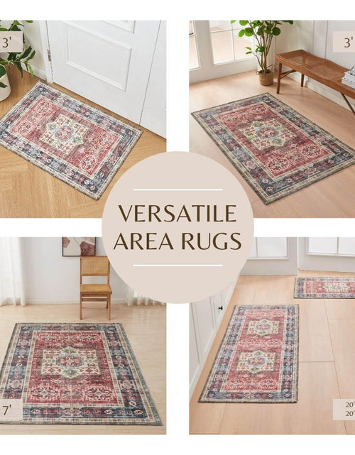 Load image into Gallery viewer, Medallion Machine Washable Accent Runner 2'4" x 7' - Nava Collection
