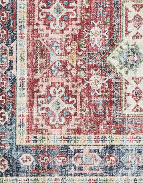 Load image into Gallery viewer, Medallion Machine Washable Accent Runner 2'4" x 7' - Nava Collection
