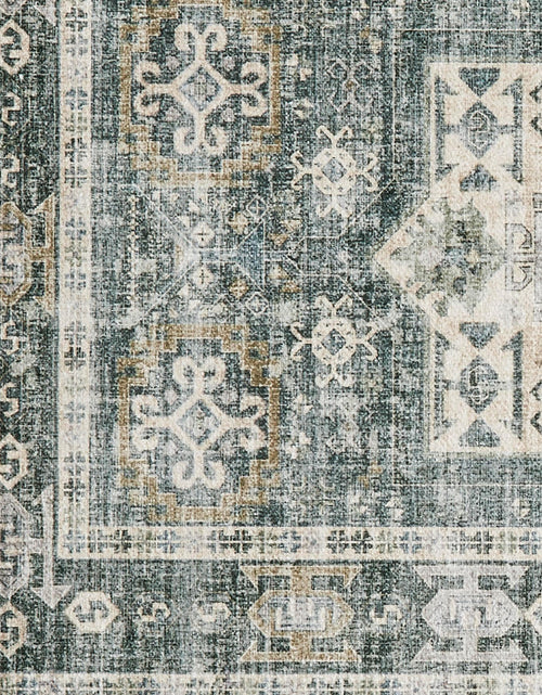 Load image into Gallery viewer, Medallion Machine Washable Accent Area Rug 5' x 7' - Nava Collection
