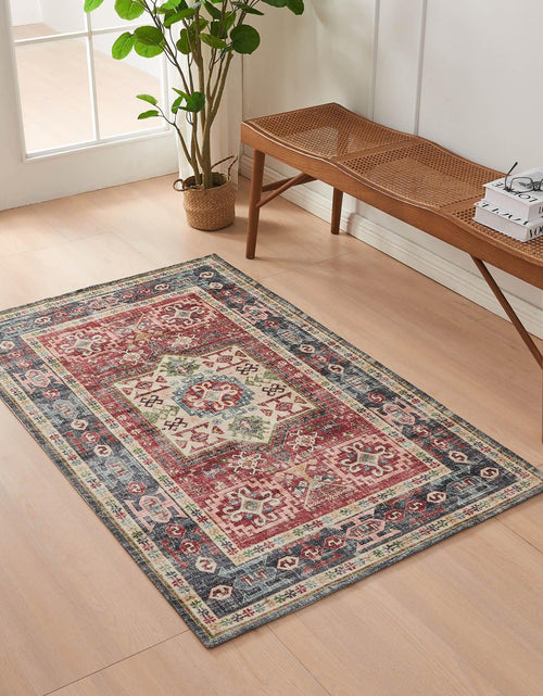 Load image into Gallery viewer, Medallion Machine Washable Accent Area Rug 3' x 5' - Nava Collection
