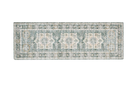Medallion Machine Washable Accent Runner 2'4" x 7' - Nava Collection