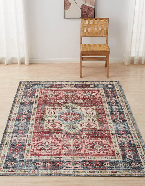 Load image into Gallery viewer, Medallion Machine Washable Accent Area Rug 5' x 7' - Nava Collection
