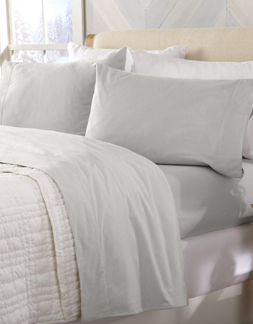 Load image into Gallery viewer, Cotton Solid Flannel Sheet - Nordic Collection
