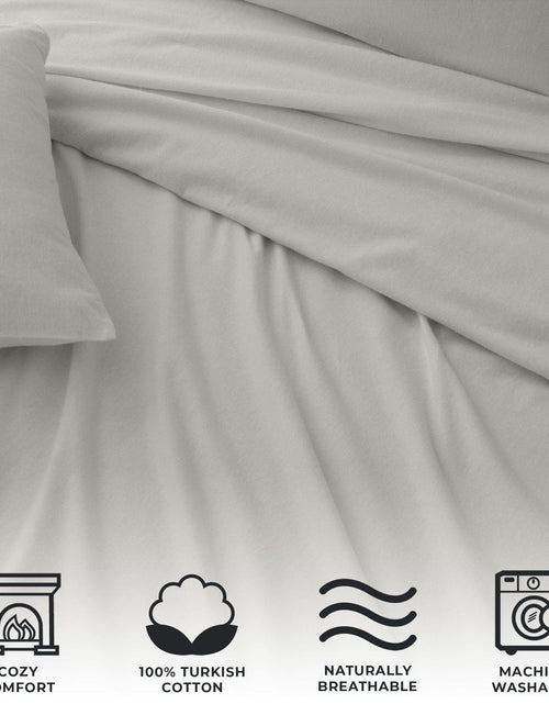 Load image into Gallery viewer, Cotton Solid Flannel Sheet - Nordic Collection
