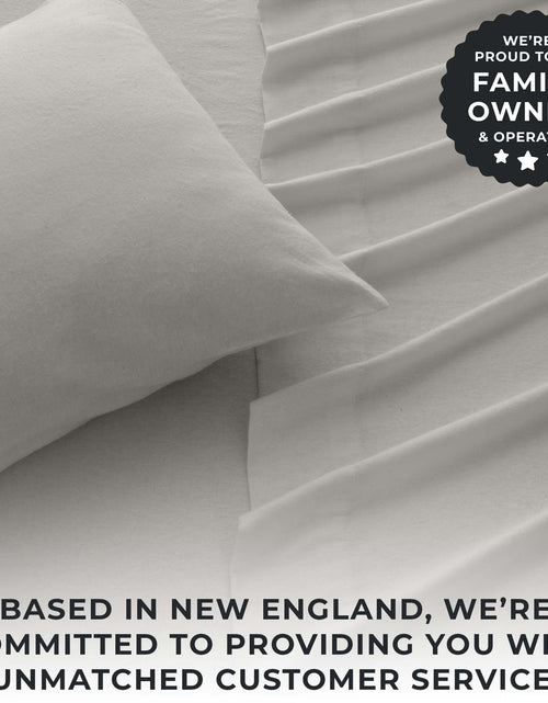 Load image into Gallery viewer, Cotton Solid Flannel Sheet - Nordic Collection
