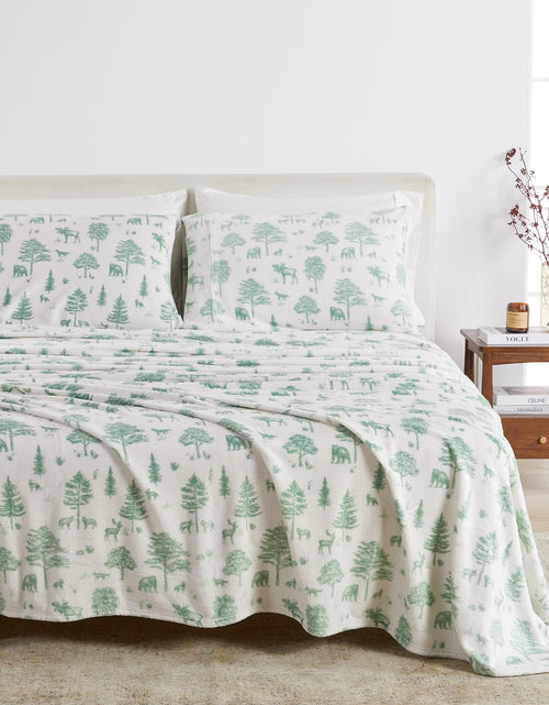 Load image into Gallery viewer, Printed Plush Sheet - Velvet Luxe Collection
