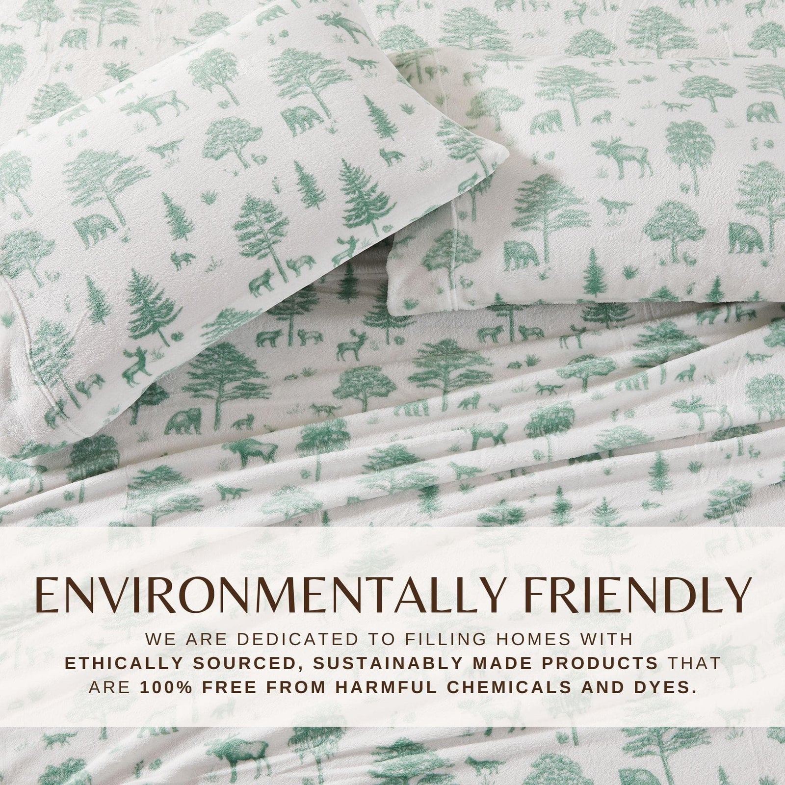 Printed Plush Sheet - Velvet Luxe Collection