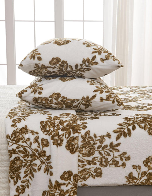 Load image into Gallery viewer, Printed Plush Sheet - Velvet Luxe Collection
