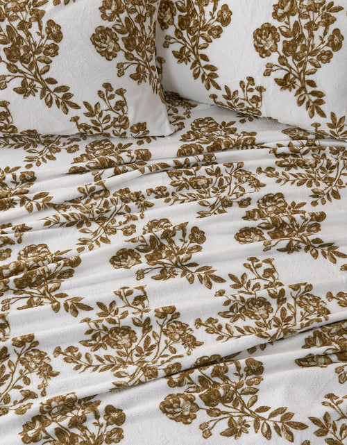 Load image into Gallery viewer, Printed Plush Sheet - Velvet Luxe Collection
