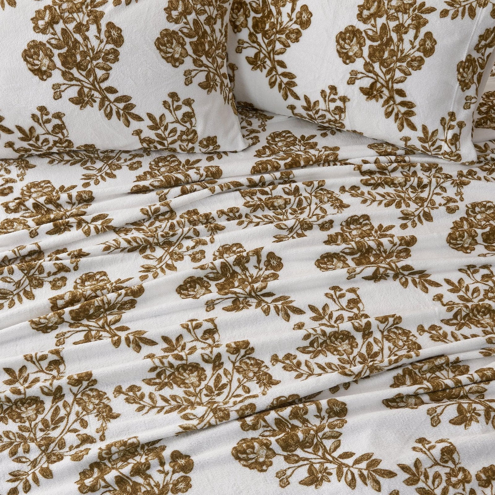 Printed Plush Sheet - Velvet Luxe Collection